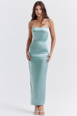 Costanza Light Jade Maxi Dress