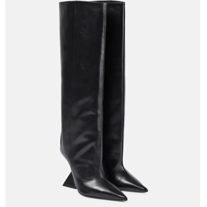 "Cheope" Inspired Knee Long Boots