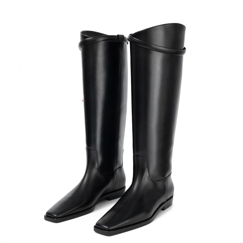 Genuine Leather Riding Boots