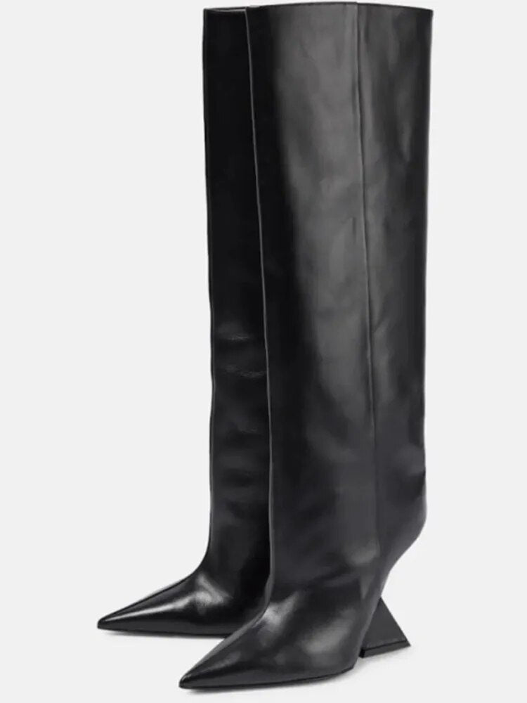 "Cheope" Inspired Knee Long Boots