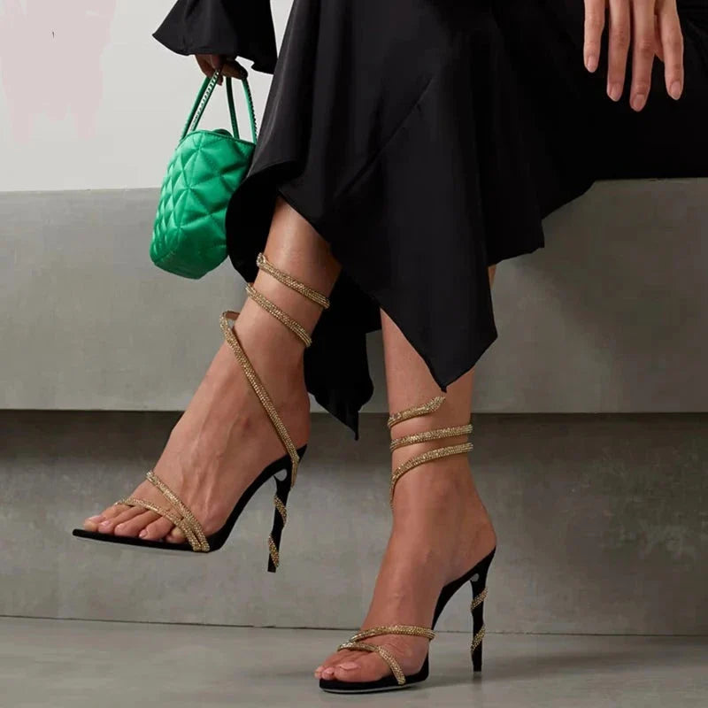 Rene Caovilla Inspired Margot Sandals