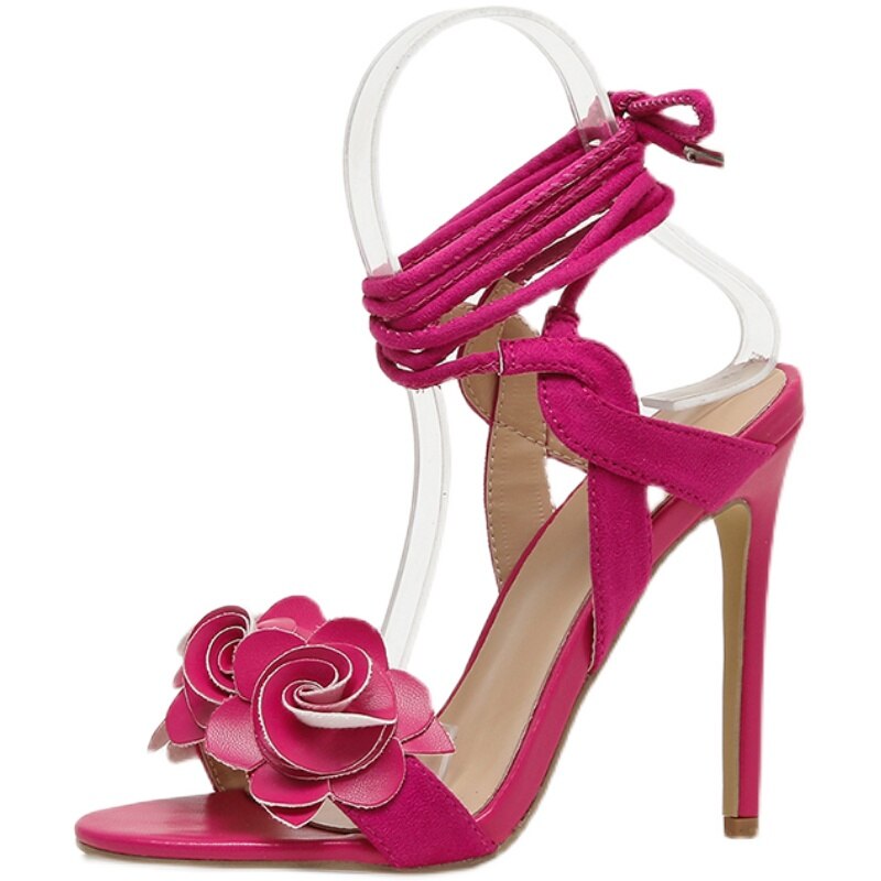 Ankle Buckle Strappy Sandals