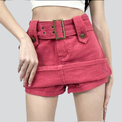 Women's denim skirt