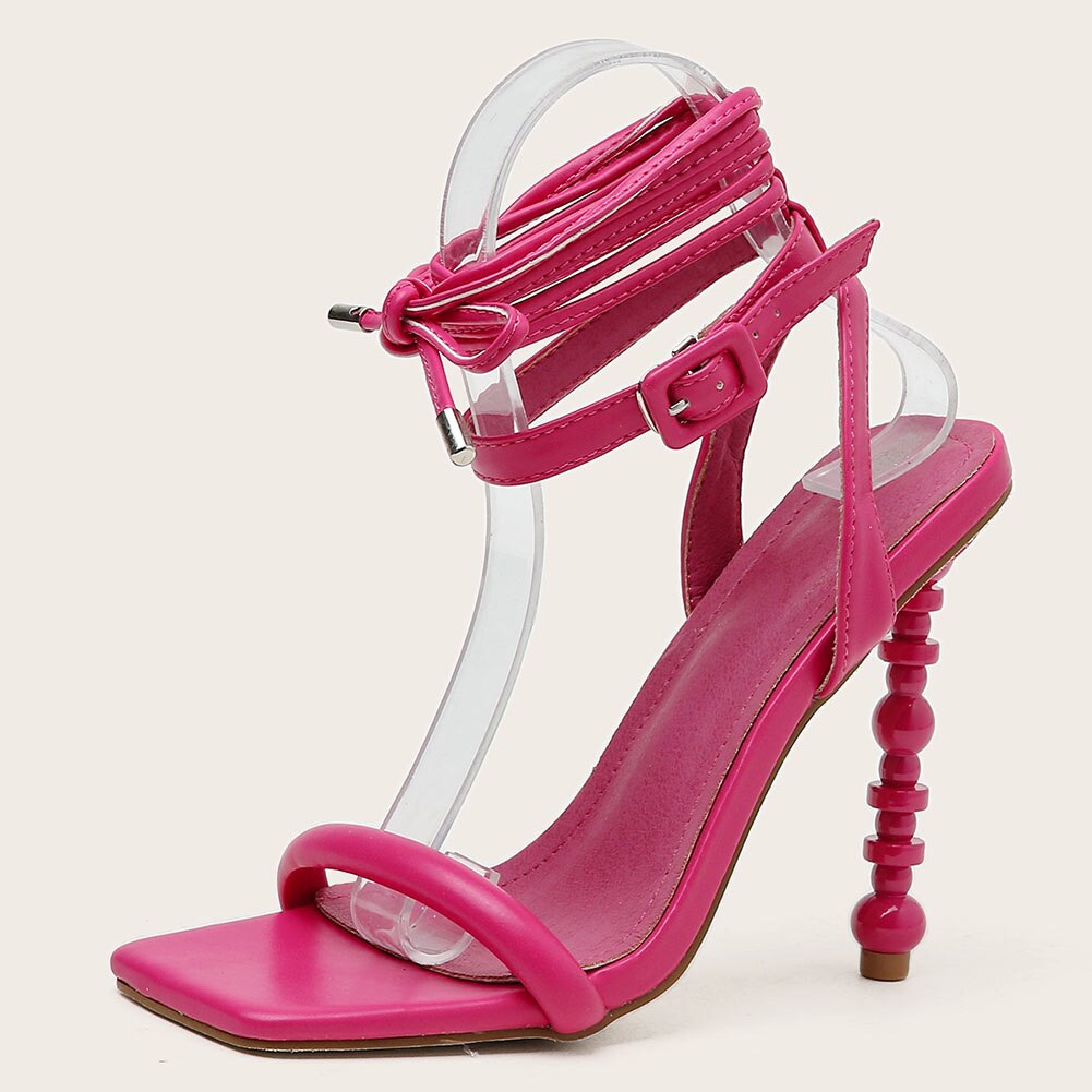 Ankle Buckle Strappy Sandals