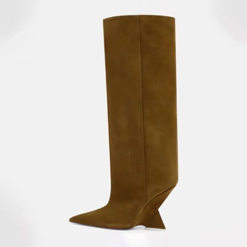 "Cheope" Inspired Knee Long Boots