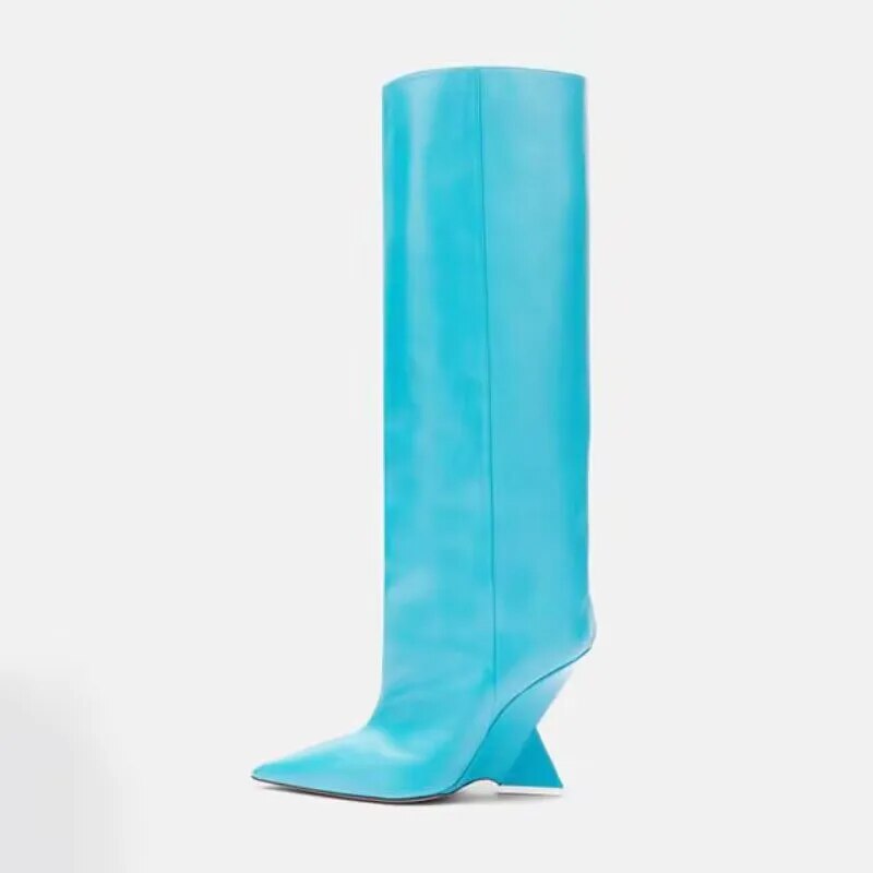 "Cheope" Inspired Knee Long Boots