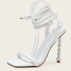 Ankle Buckle Strappy Sandals