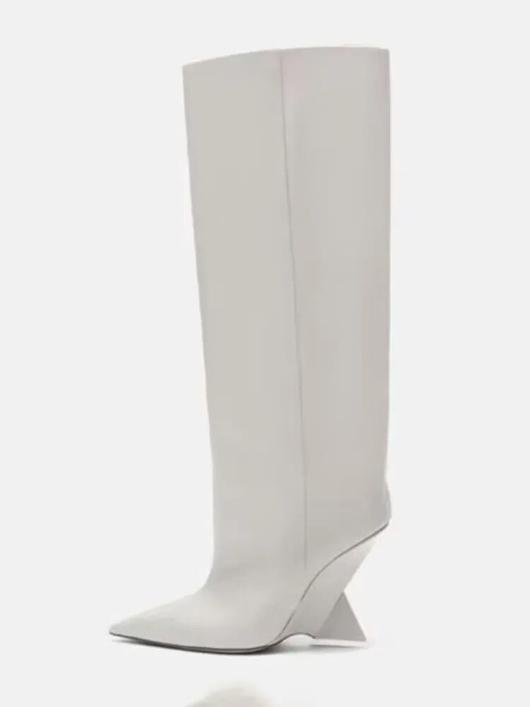 "Cheope" Inspired Knee Long Boots