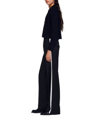 CABLE KNIT POLO NECK JUMPER