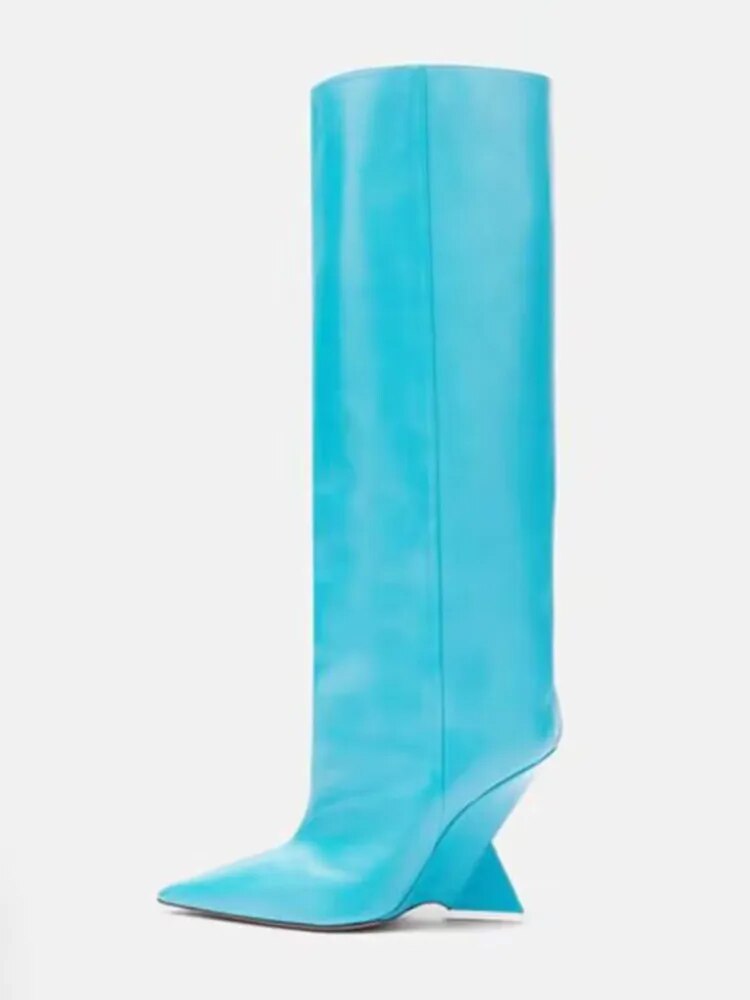 "Cheope" Inspired Knee Long Boots