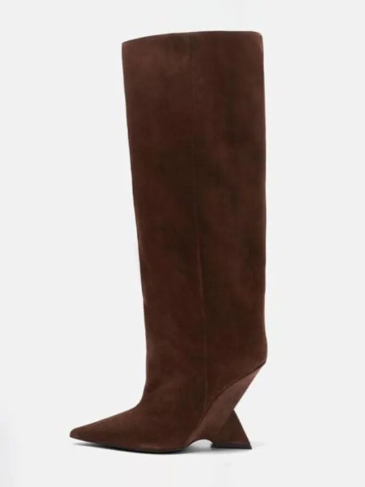 "Cheope" Inspired Knee Long Boots