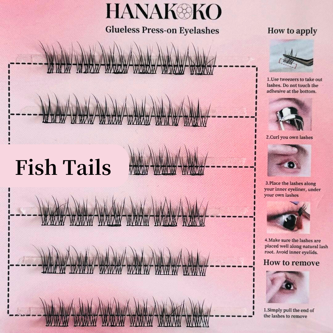 Glueless Press-on Eyelashes