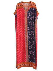 Dark Cold Kaftan Dress