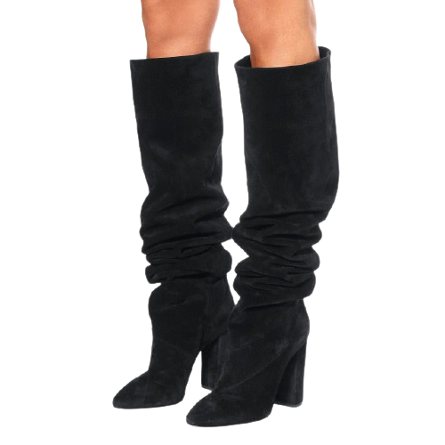 Knee High Slouch Boots