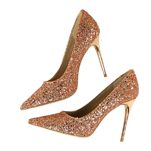 Glitter Pumps