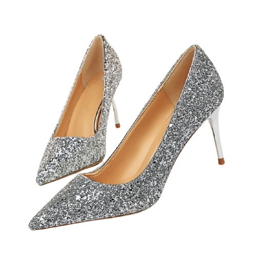 Glitter Pumps