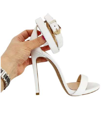 Buckle Strap High Heel Sandals