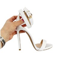 Buckle Strap High Heel Sandals