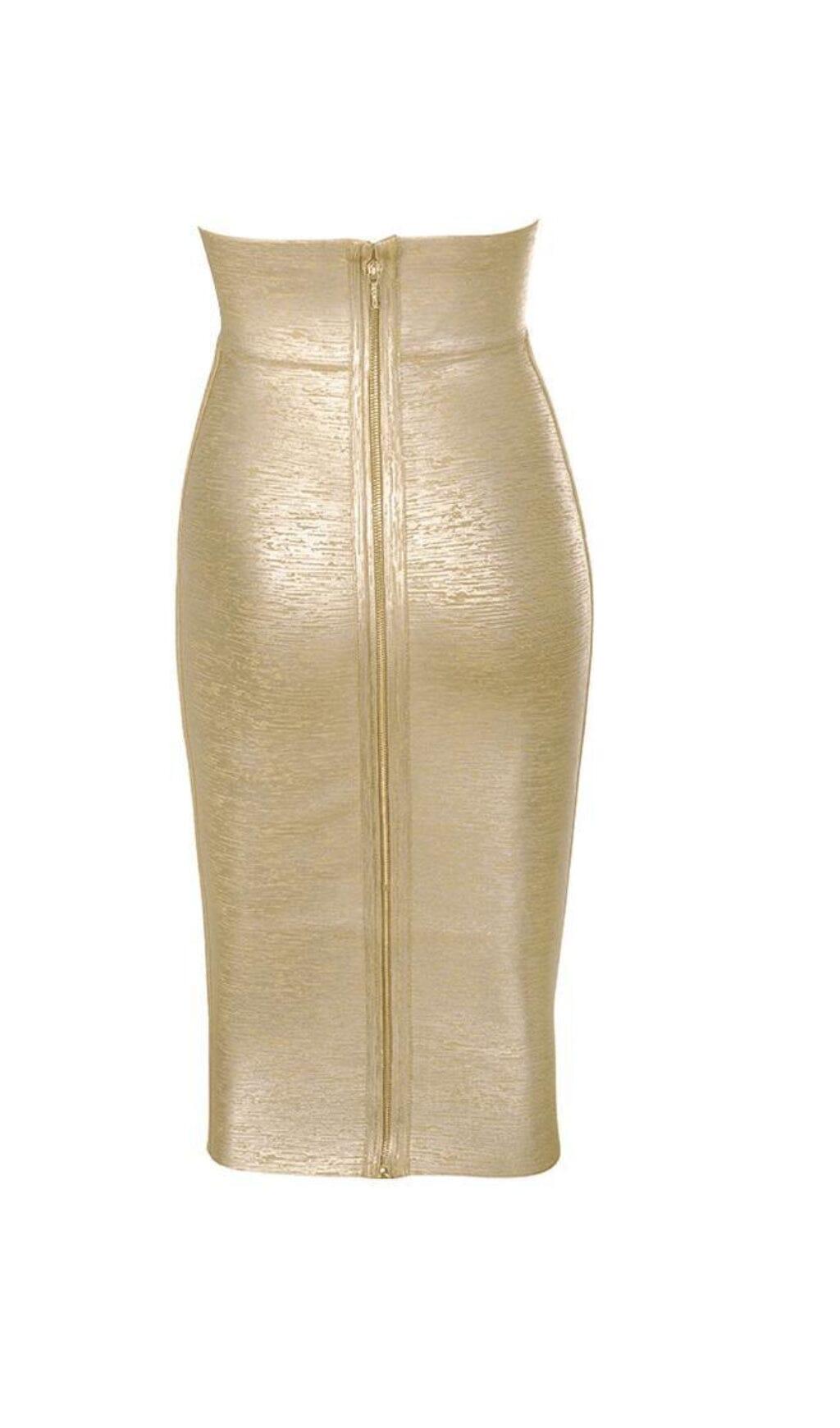 HIP WRAP BANDAGE PENCIL SKIRT