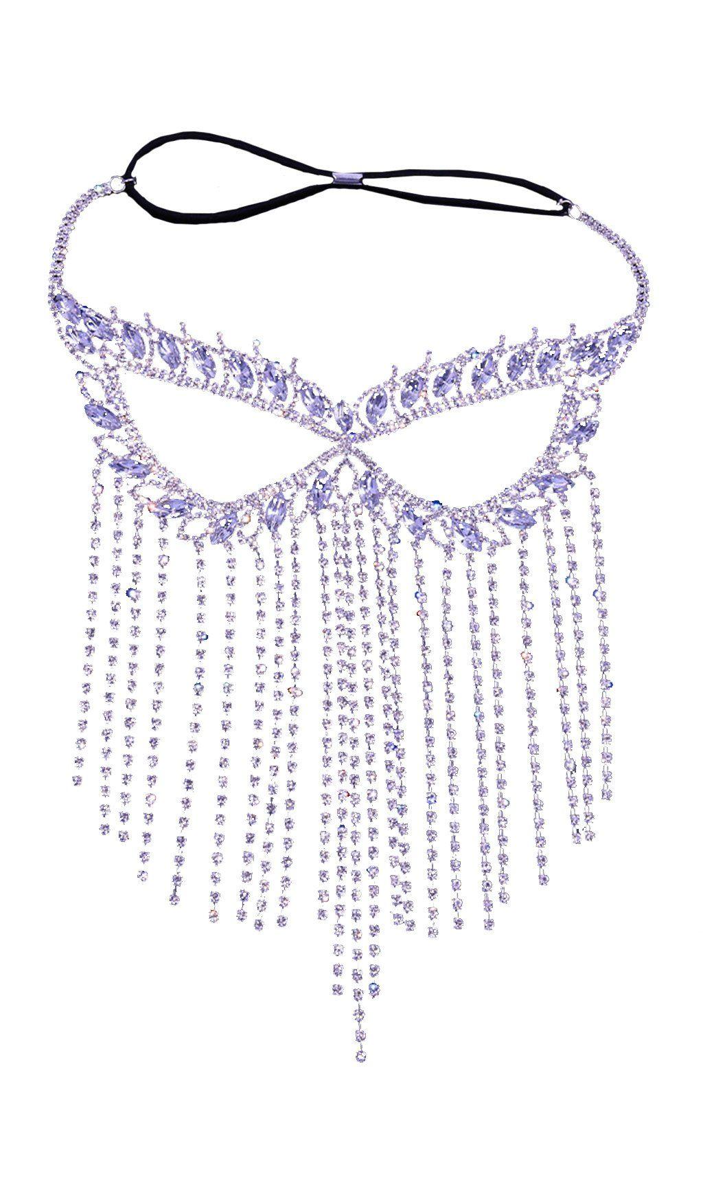 Rhinestone mask