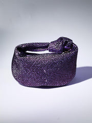 EMBELLISHED TOTE BAG IN PURPLE