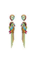 PARROT DIAMONATE EARRINGS