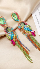 PARROT DIAMONATE EARRINGS