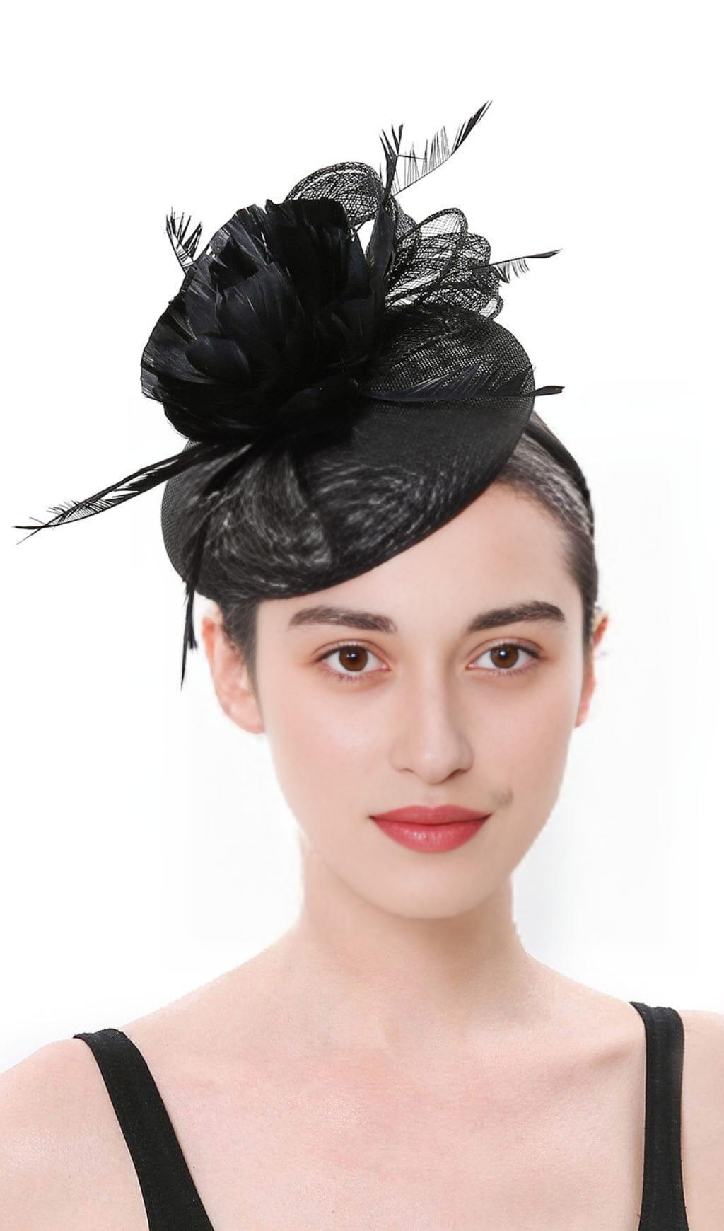 TOPPER FEATHER FLOWER FASCINATORS