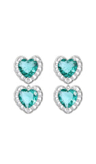 HEART-SHAPED ROMANTIC EARRINGS