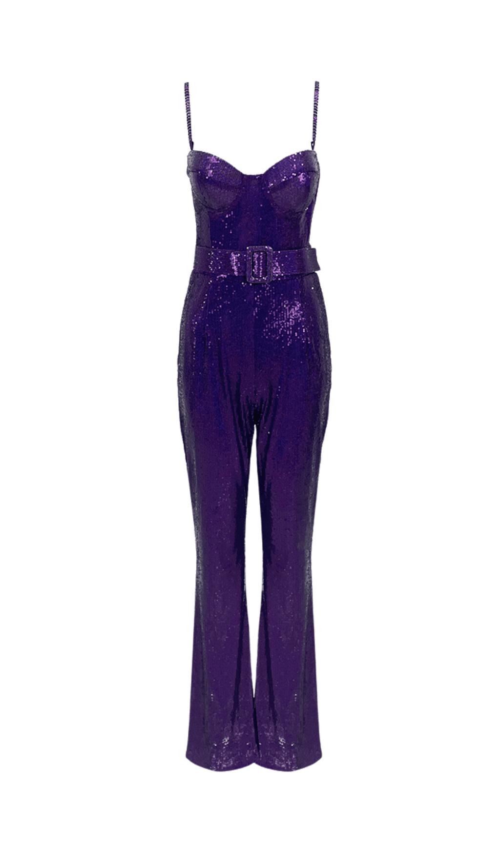 SABRINA PURPLE JUMPSUIT