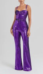 SABRINA PURPLE JUMPSUIT