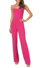 PRESTON STRAPLESS BUSTIER JUMPSUIT