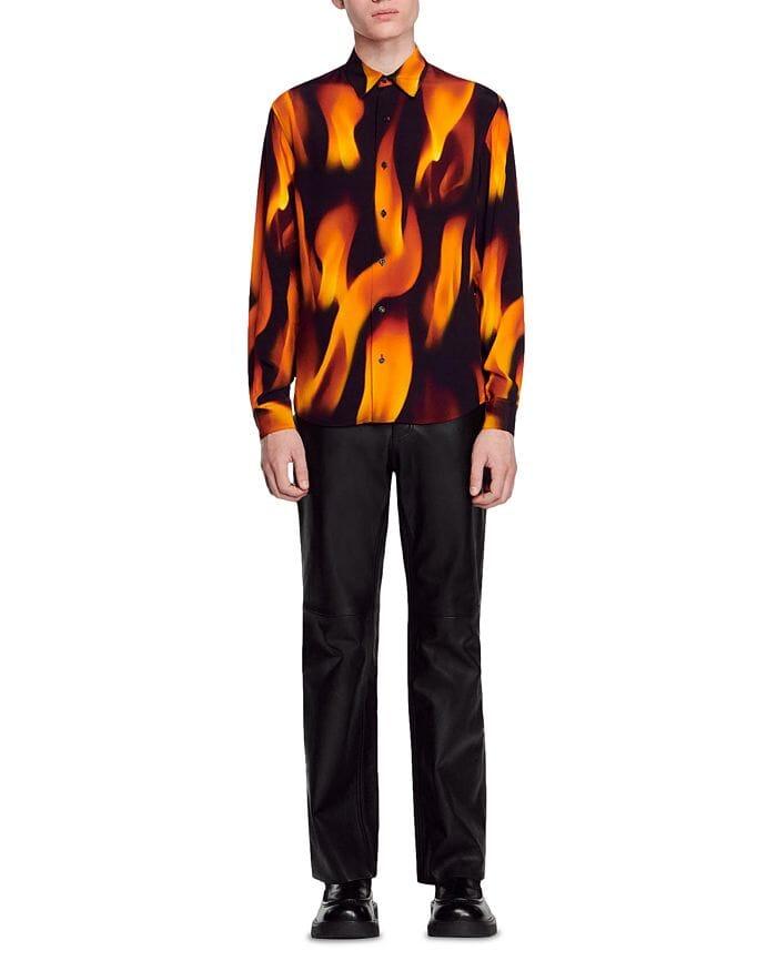 LONG SLEEVE FLAME SHIRT