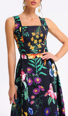 FLOWER PRINT TWO PIECES SET