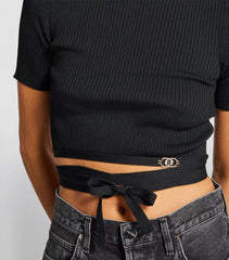 RIBBED CROP TOP