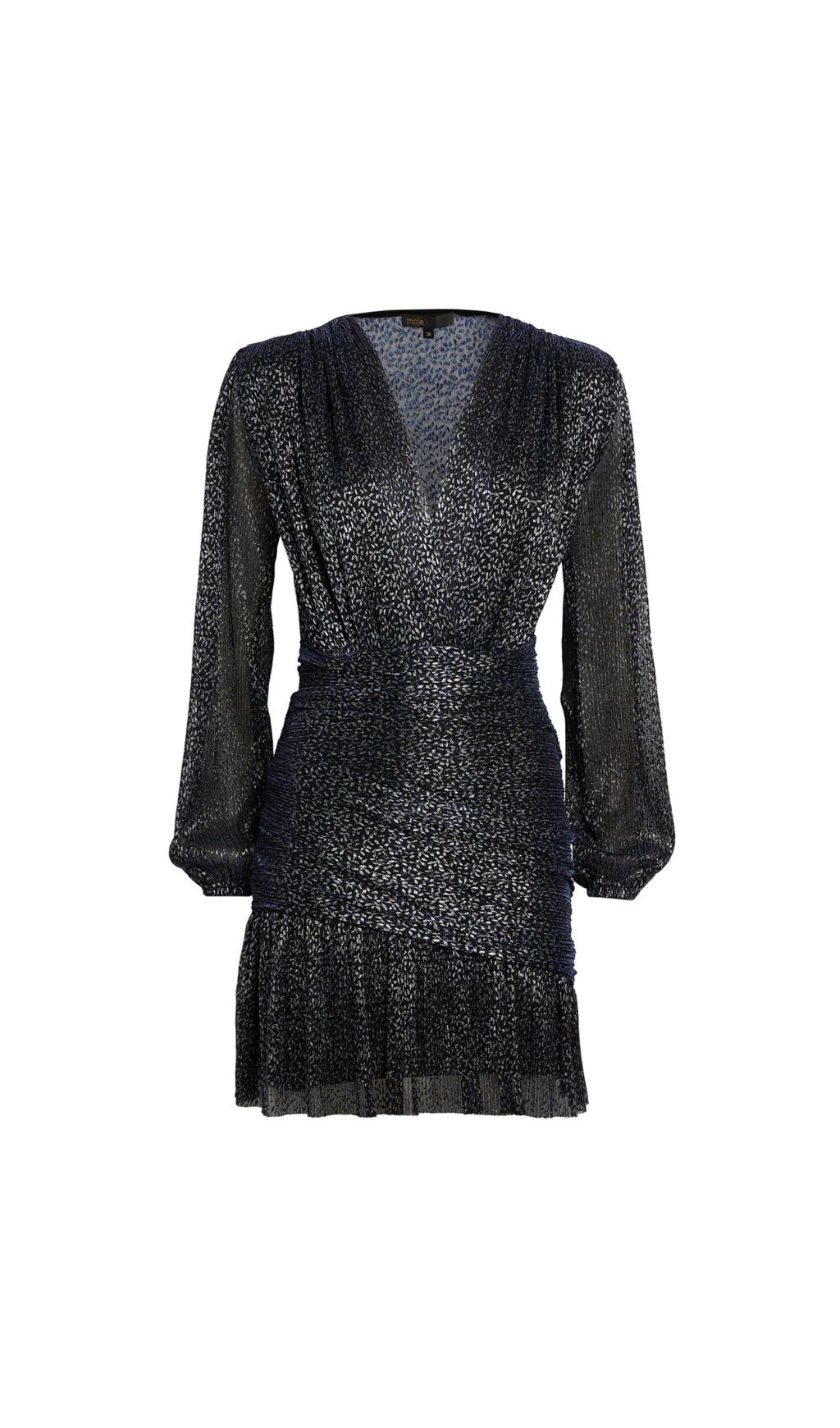 CROSSOVER SHIMMER MINI DRESS