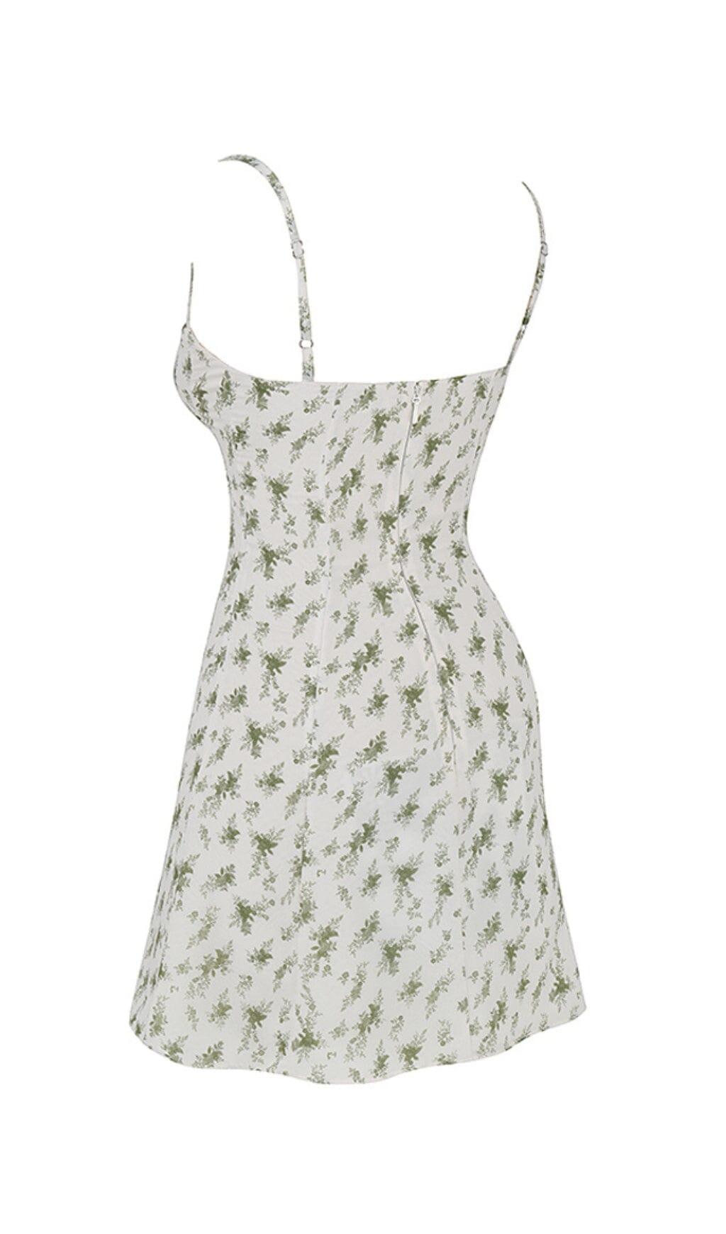 CHRISTIANA GARDEN PRINT MINI DRESS