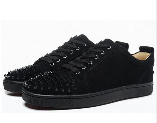 Rivets Studded Accent Sneakers Inspired by Louboutin