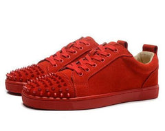 Rivets Studded Accent Sneakers Inspired by Louboutin