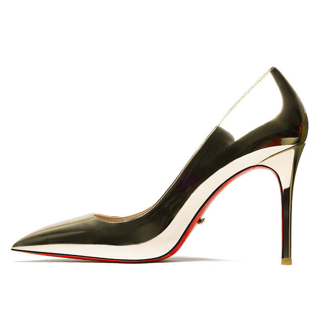 Metallic So Kate Red Bottom Pumps