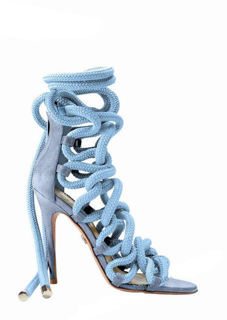 Monica Chiang Inspired Braided Rope Sandals