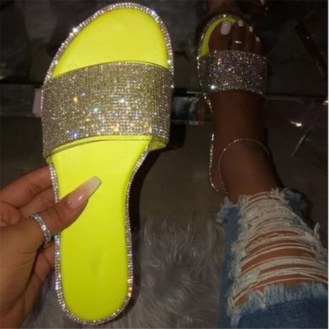 Rhinestone  Wild Beach Sandals