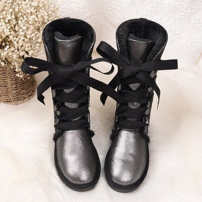 Knee High Lace Up  Inspired Boots