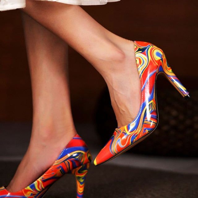 Autumn Spring Thin High Heeled Pumps