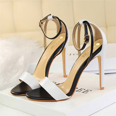 Strappy Stiletto Heel Sandals