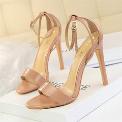 Strappy Stiletto Heel Sandals