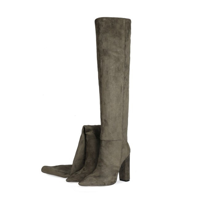 Knee High Slouch Boots