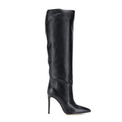 Genuine Leather Knee-Hi Boots