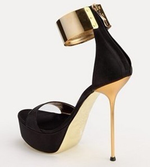 Ultra High Heel Platform Sandals