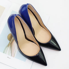 Patent Leather Pointed-toe Party Pumps